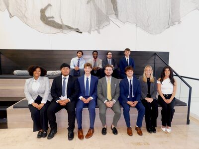 The full STLN Group team gathered for a company photo